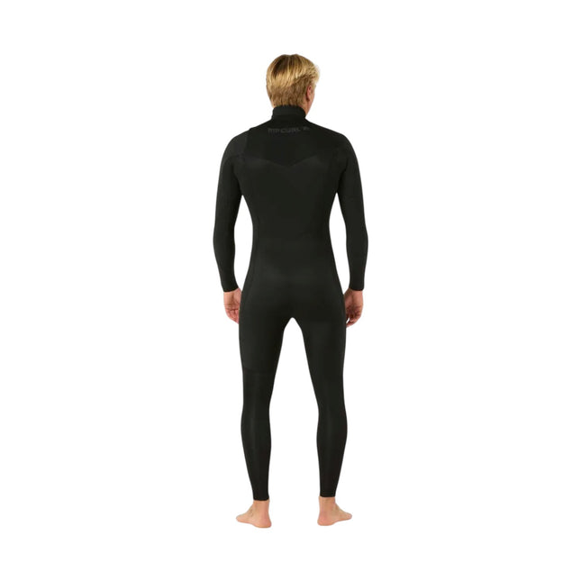 Rip Curl Men Dawn Patrol 5/3 Front Zip Black