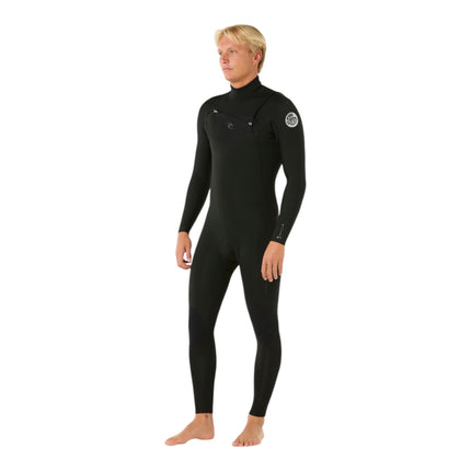 Rip Curl Men Dawn Patrol Front Zip 4/3 Black
