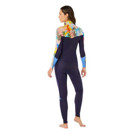 Rip Curl Women Dawn Patrol Pro Front Zip 4/3 Multi