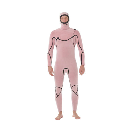 Rip Curl Men Flashbomb 6/4 Front Zip Hooded Black