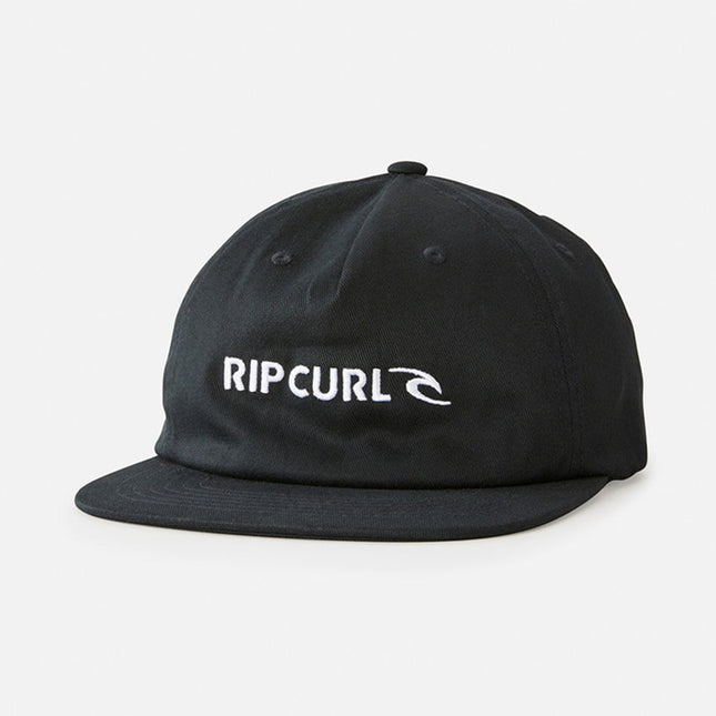 Rip Curl Brand Icon Flexfit Adj Cap  Black