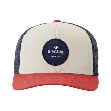 Rip Curl Routine Curve Trucker White/Navy/Red