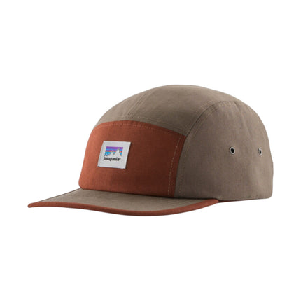 Patagonia Graphic Maclure Hat Shop Sticker Marlow Brown