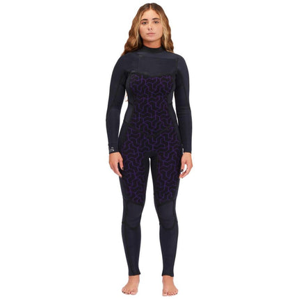 Billabong Women Synergy Natural 4/3 Front Zip (Tbl)