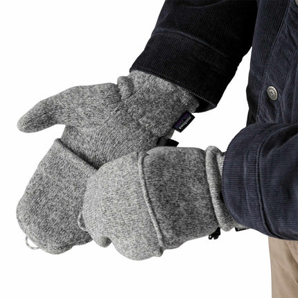 Patagonia Better Sweater Gloves Birch White