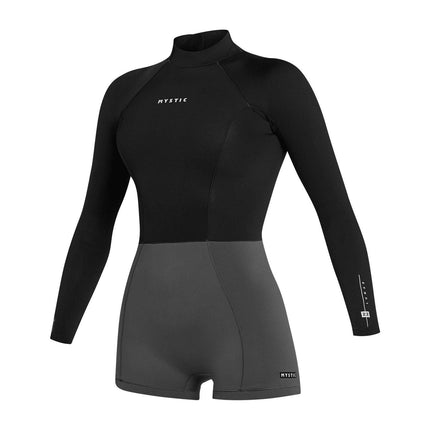 Mystic Women Lunar Longarm Shorty 2/2 Back Zip Black