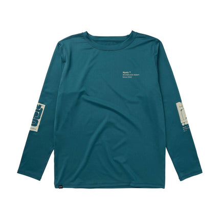Mystic Boarding L/S Rashvest Teal
