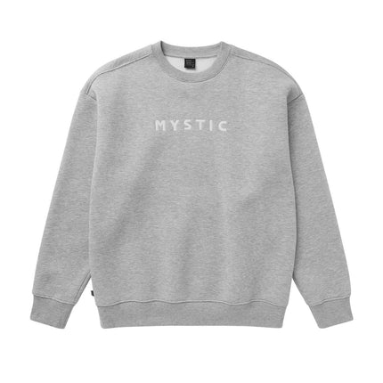 Mystic Brand Crew Sweat Light Grey Melee