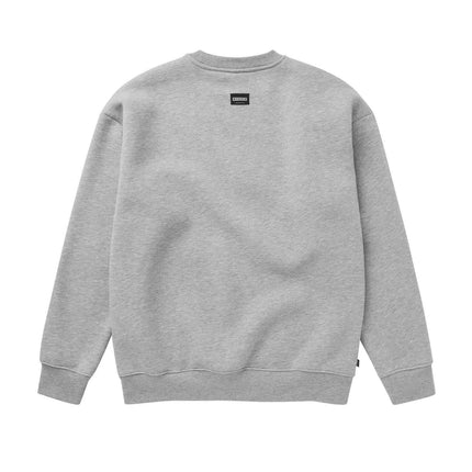 Mystic Brand Crew Sweat Light Grey Melee