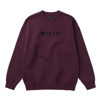 Mystic Brand Crew Sweat Fig