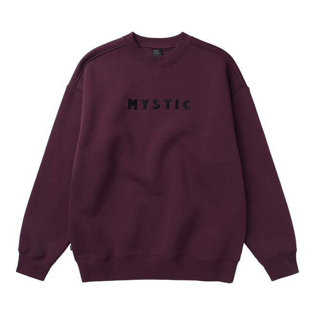 Mystic Brand Crew Sweat Fig