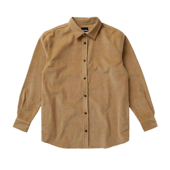 Mystic Corduroy Shirt Slate Brown