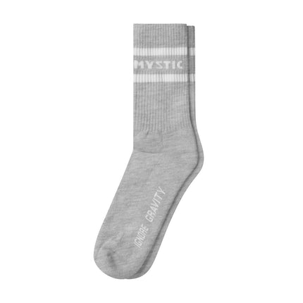 Mystic Brand Socks Light Grey Melee