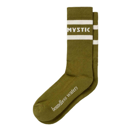 Mystic Essential Socks Dark Olive
