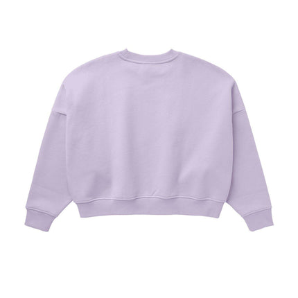 Mystic Dropped Shoulder Crew Sweat Women Lilac