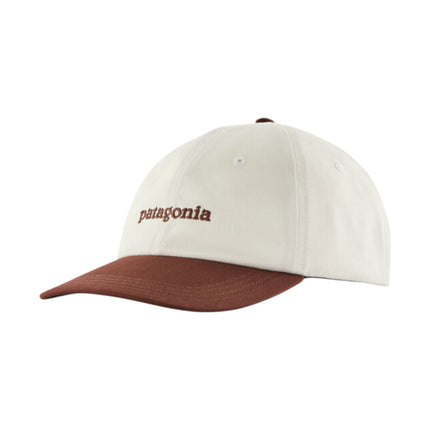 Patagonia Fitz Roy Icon Trad Cap Text Logo Dried Vanilla
