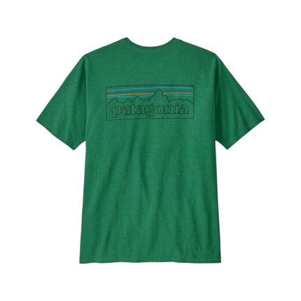 Patagonia M's P-6 Logo Responsibili-Tee Heartleaf Green