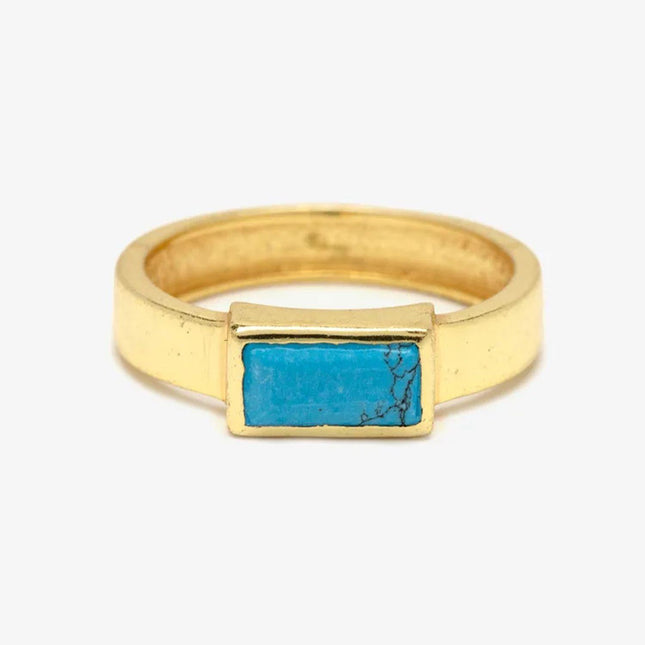 Tulum Turquoise Ring