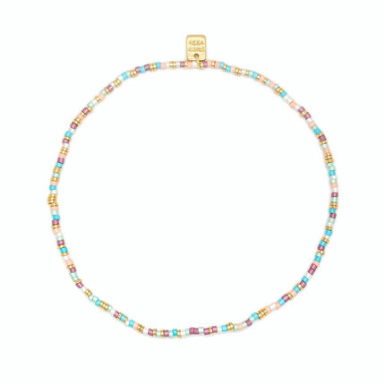 South Beach Seed Bead Stretch Ankle