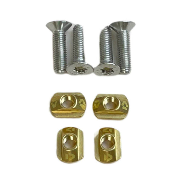 Screw Set Foil Mounting System QM (incl.nuts) (4pcs)