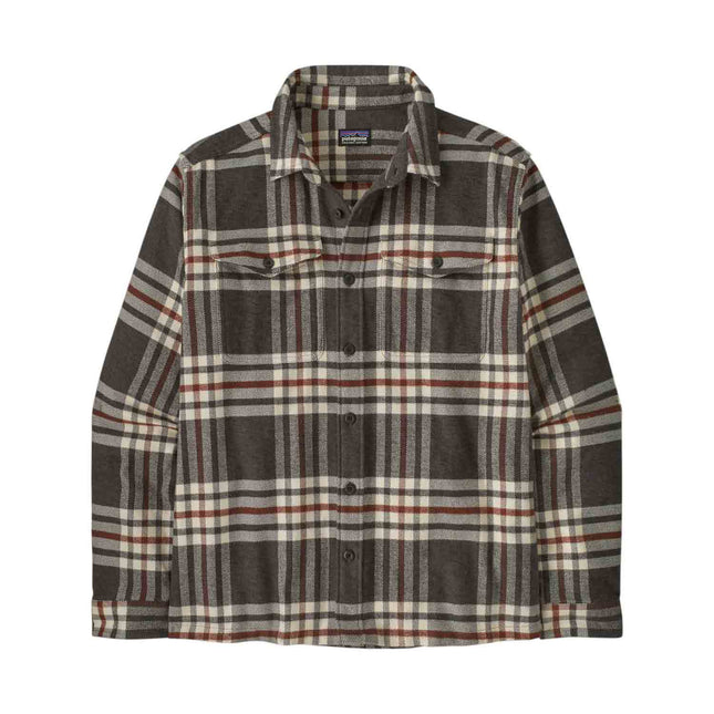 Patagonia M's Fjord Flannel Shirt Catch Ink Black