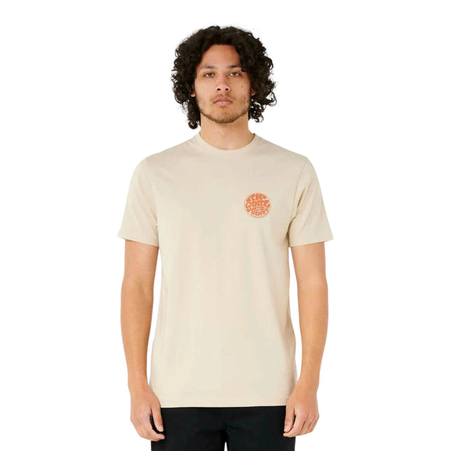 Rip Curl Aots Rising Tee Vintage White