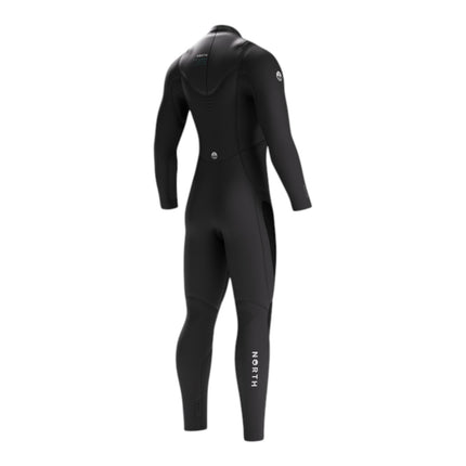 North Foil Fullsuit 4/3 U-Zip Black