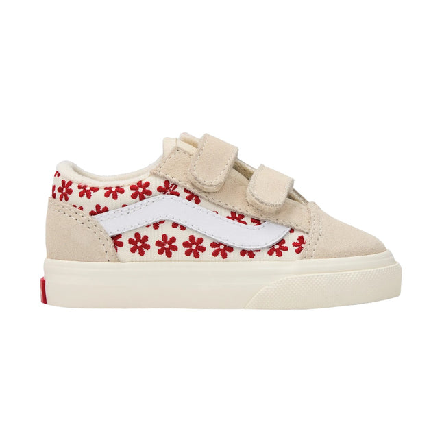 Vans Old Skool V Chantlly Floral Racing Red