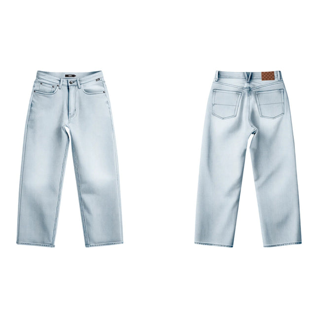 Vans Check-5 Loose Denim Pants Blue