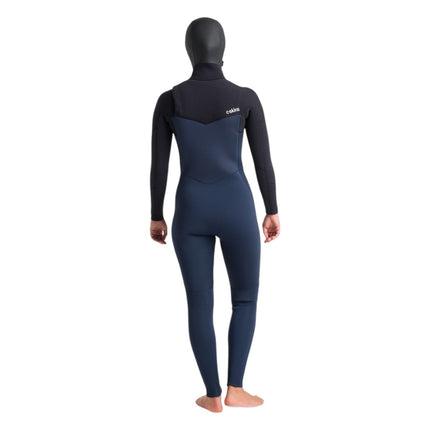 C-Skins Women Solace 5/4/3 Front Zip Hooded Bluestone