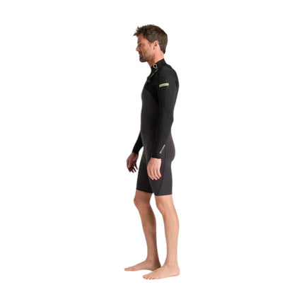 C-Skins NuWave Men Session Lite 2/2 Front Zip Spring Meteor Black