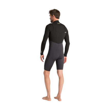 C-Skins NuWave Men Session Lite 2/2 Front Zip Spring Meteor Black