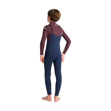 C-Skins NuWave Session 5/4 Junior Front Zip Steamer Bluestone