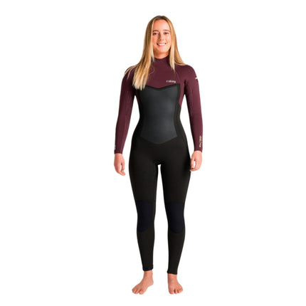 C-Skins NuWave Surflite 5/4/3 Womens Back Zip Steamer