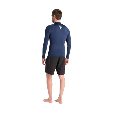 C-Skins NuWave UV Skins Basics Mens LS Bluestone