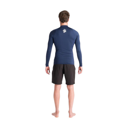 C-Skins NuWave UV Skins Basics Mens LS Bluestone