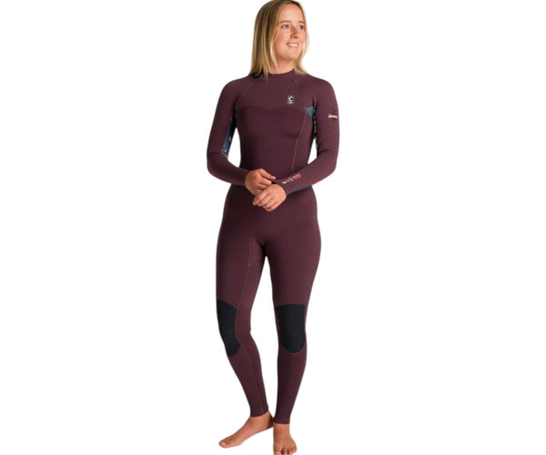C-Skins NuWave Women Solace 3/2 Back Zip Trust – Natural High Surfshop