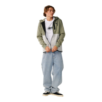 Rip Curl Departed Bonded Zip Green