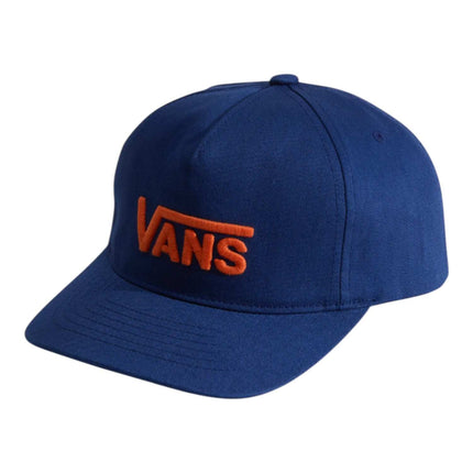 Vans Drop V Logo Snapback Deep Indigo