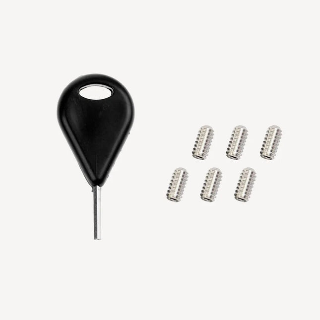 Devoted Dual Tab Compatible 6X Fin Screws + Key