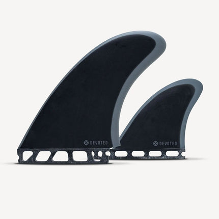 Devoted CSF Single Tab Twin+1 Fibreglass Fin Set