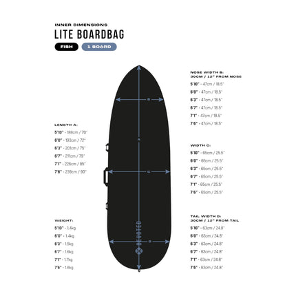 Devoted Fish 5 mm Lite Bag