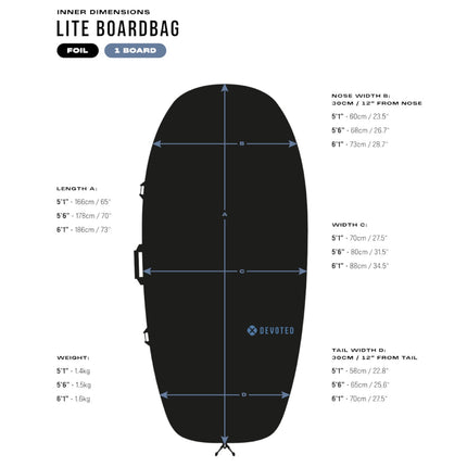 Devoted Foil 5 mm Lite Bag
