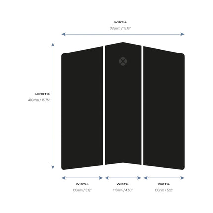 Devoted Front Deck 3 Piece Traction