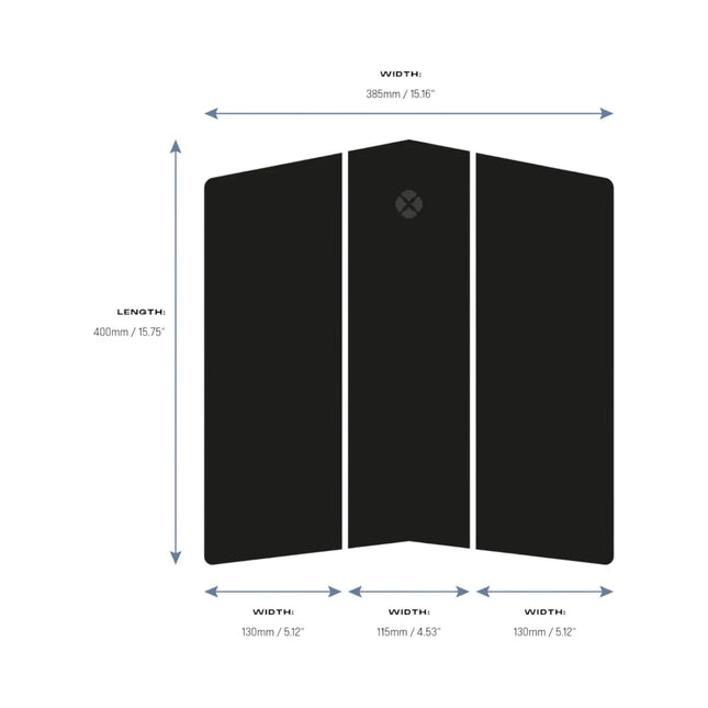Devoted Front Deck 3 Piece Traction