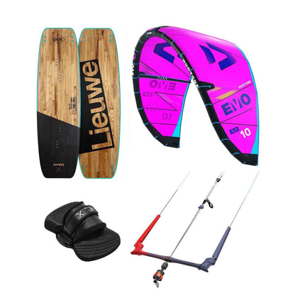 Duotone Evo SLS + Lieuwe kitesurf set