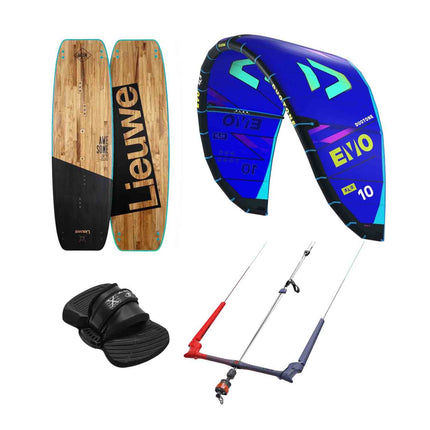 Duotone Evo SLS + Lieuwe kitesurf set
