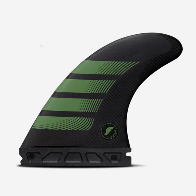 Futures F8 Alpha Thruster Fins Carbon Olive