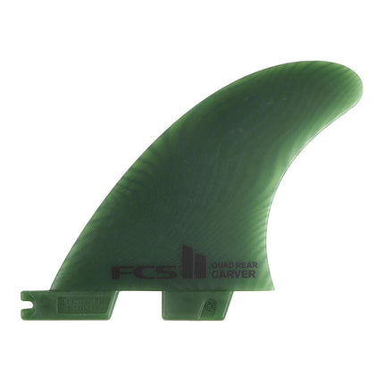 FCS ll Carver Neo Glass Medium Sage Quad Rear Retail Fins