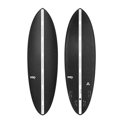 Haydenshapes Surfboards - Hypto Krypto FF B/W Inverted